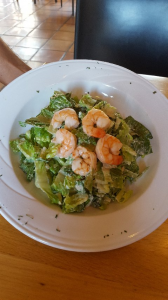 Photo of the Caesar salad w/ shrimp (Joey's favorite)