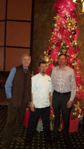 Dec. 14 - Interview w/Greg, Chef Frank and owner John @ "Peaks" at the Tram